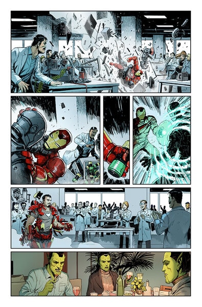 Meet The Skrulls #1 (Written by Robbie Thompson, Art by Niko Henrichon)