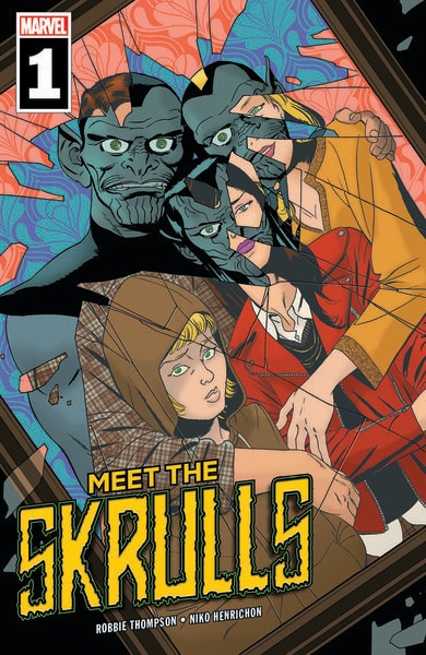 Meet The Skrulls #1 (Written by Robbie Thompson, Art by Niko Henrichon, Cover by Marcos Martin)