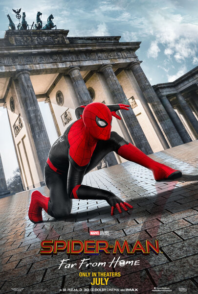 Spider-Man: Far From Home Berlin poster
