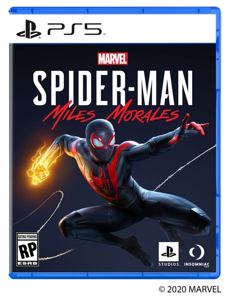 Spider Man Miles Morales PS5 game box