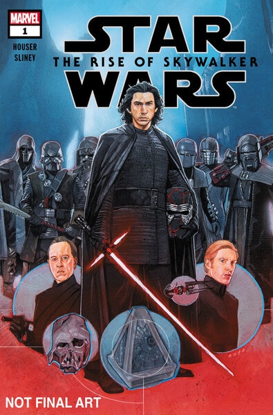 Star War TROS comic cover