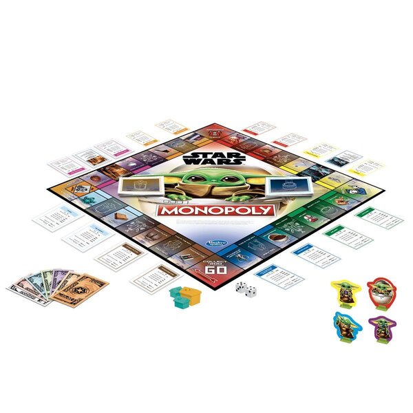 Star Wars Mandalorian Monopoly tabletop set