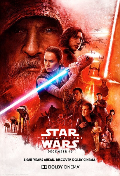 Star Wars Last Jedi poster