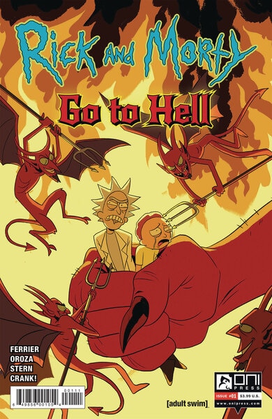 Rick and Morty: Go to Hell Cover A