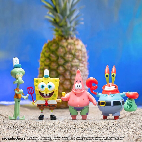 Super7 Spongebob ReAction Figures