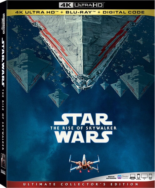 Star Wars The Rise of Skywalker home release box art