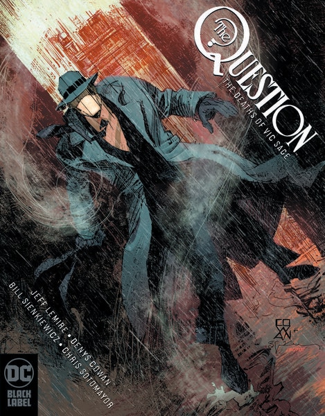 The Question The Deaths of Vic Sage cover