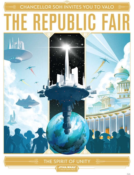 The Republic Fair Poster SDCC
