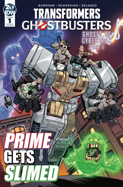 Transformers Ghostbusters Cover
