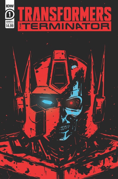 Transformers vs. the Terminator #1 - Written by David Mariotte Tom Waltz, and John Barber with art by Alex Milne [Credit: IDW]