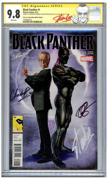 Black Panther comic book auction