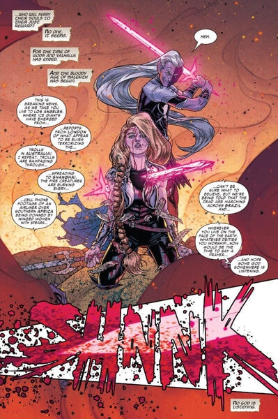 War of the Realms Valkyrie death
