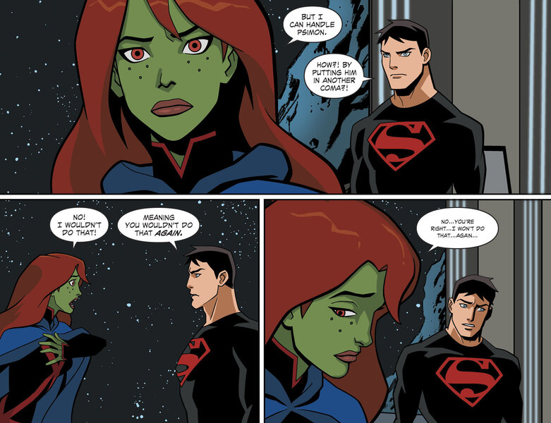 Young Justice: Outsiders comic page 2