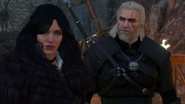 The Witcher 3 - Yennefer and Geralt