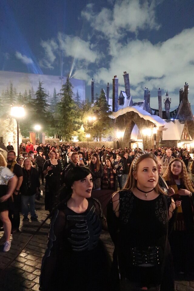 Universal Studios Dark Arts at Hogwarts Castle fan event