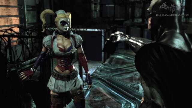 Harley Quinn in Arkham Asylum