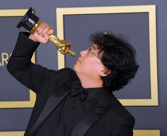 Bong Joon Ho Oscars win courtesy Getty