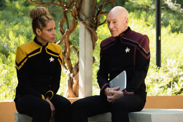 Picard and Raffi in Star Trek: Picard