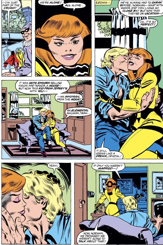 Vision and the Scarlet Witch #9 (1985)