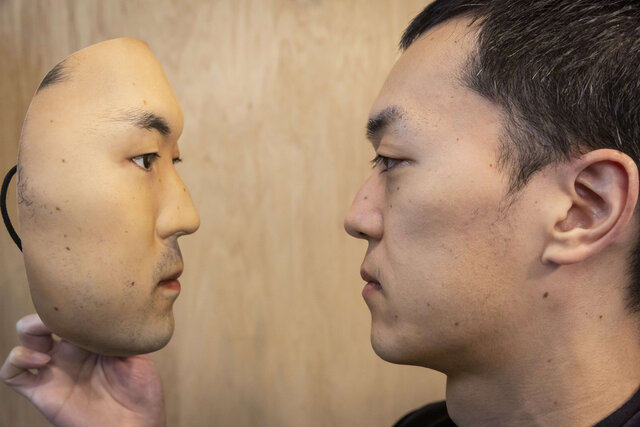 Universitet Indien sø Lifelike 3D printed masks from Shuhei Okawara are realistic human face  clones | SYFY WIRE
