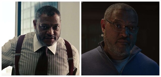 Laurence Fishburne Perry White & Ben Foster