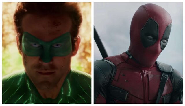 Ryan Reynolds Green Lantern & Deadpool