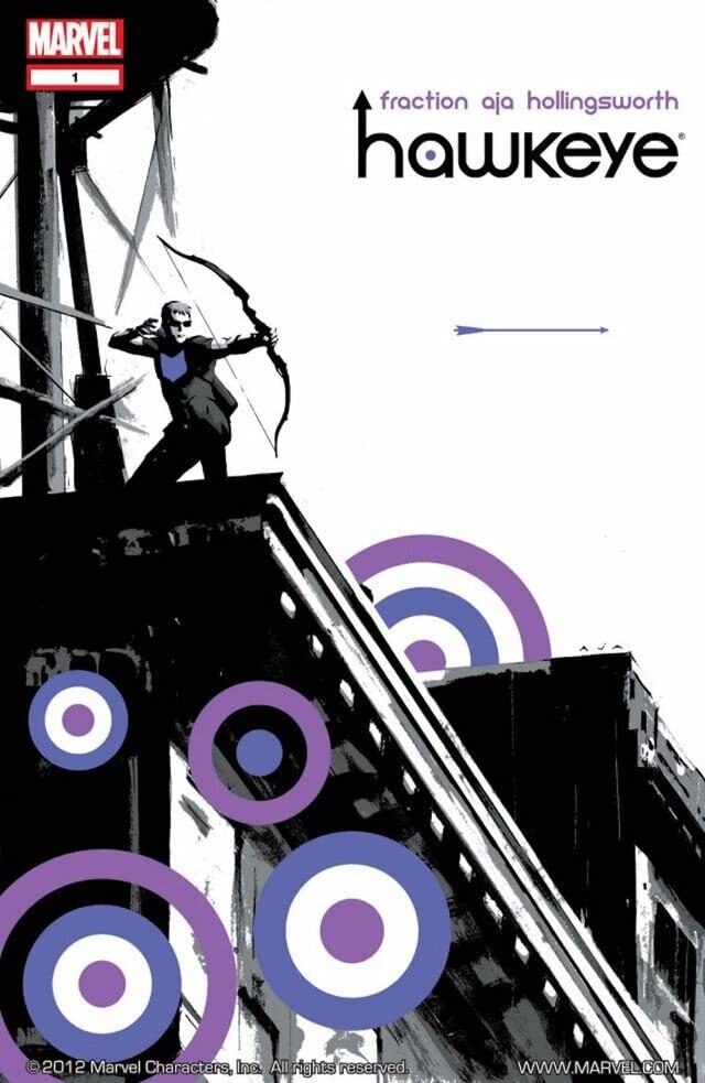 Hawkeye #1 Comic Cover 2012