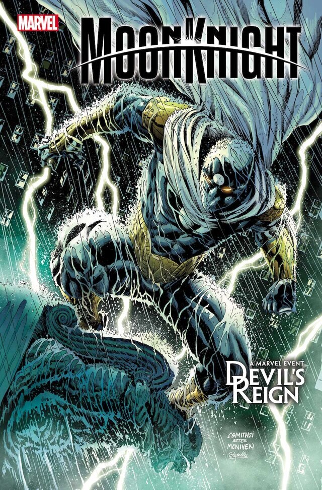 Moon Knight Devil's Reign Comic Cover