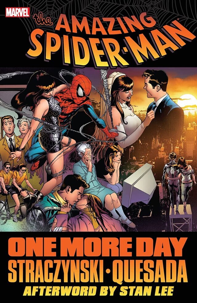 Spider-Man: One More Day Comix Cover Comixology