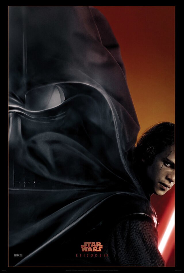 STAR WARS: REVENGE OF THE SITH (2005) Poster PRESS