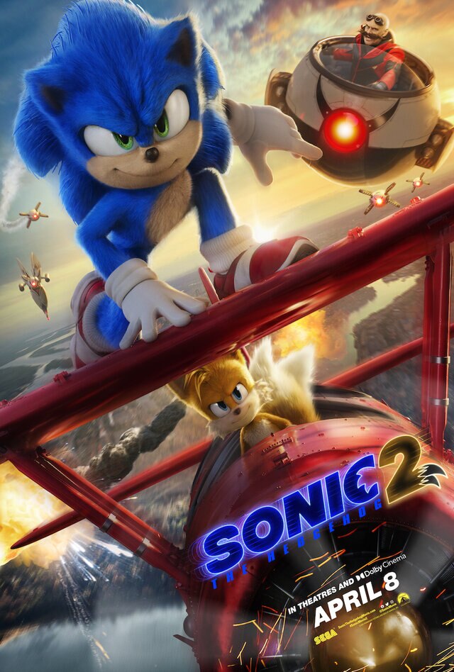 Sonic 2 Poster PRESS