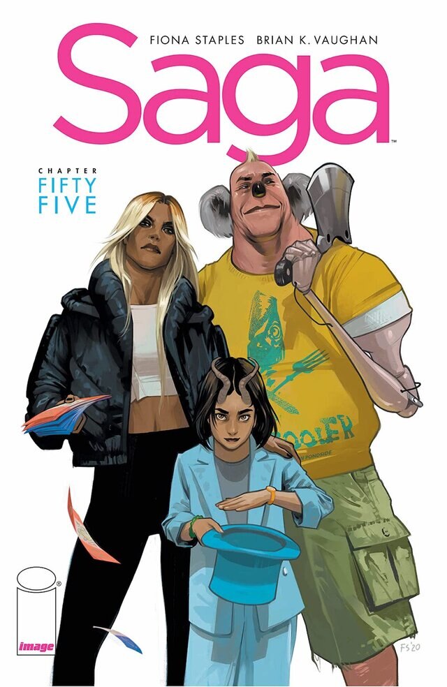 Saga #55 Comic Cover CX