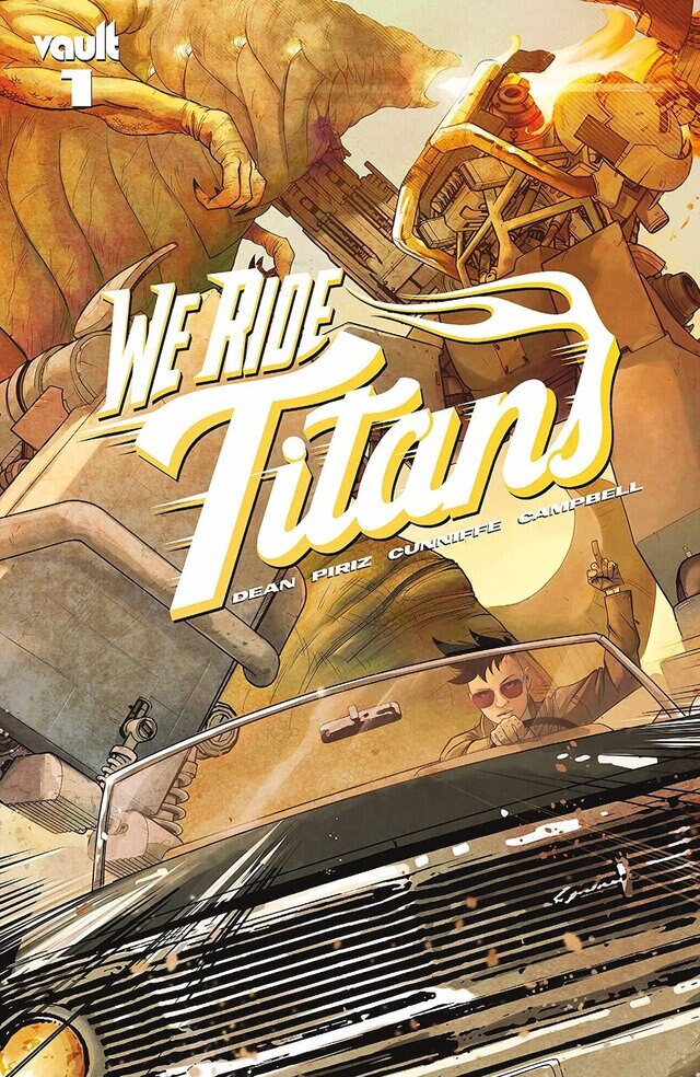 We Ride Titans #1 Comic Cover CX