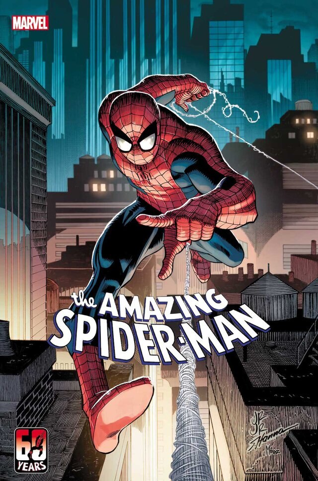 AMAZING SPIDER-MAN #1 2022 Comic Cover PRESS