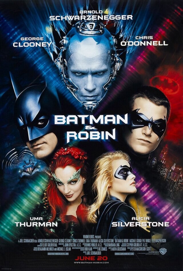 Batman & Robin (1997) Poster PRESS