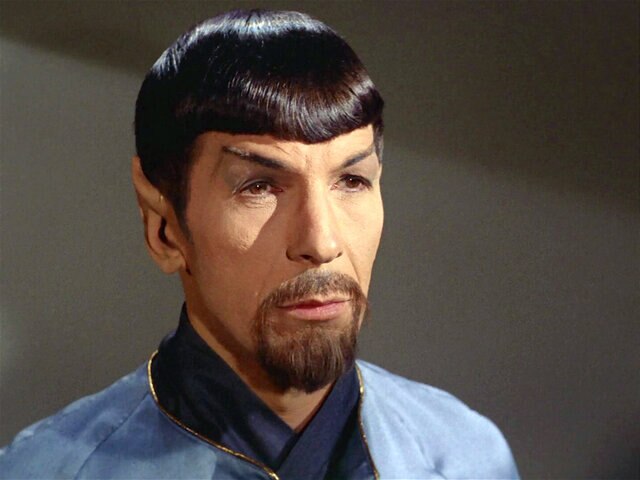 Star Trek Mirror Spock GETTY