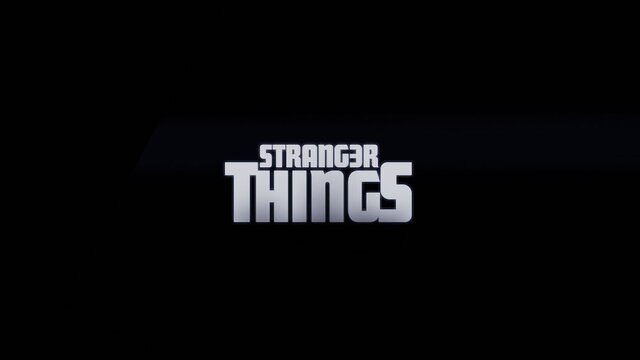(ONE TIME USE ONLY) Stranger Things Title Sequence Draft PRESS