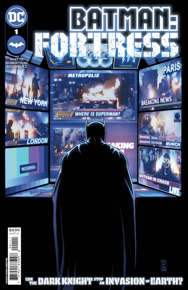BATMAN: FORTRESS #1 Comic Cover PRESS