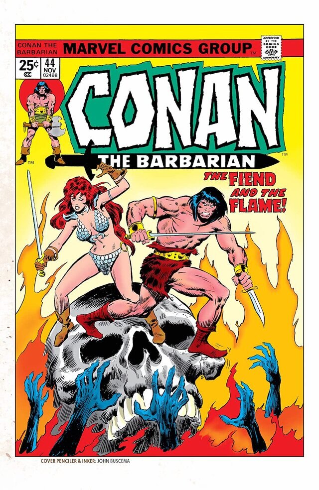 Conan the Barbarian #44 Comic Cover CX