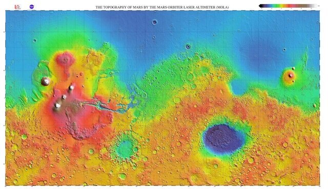 Phil Plait Bad Astronomy Mola Mars Topography