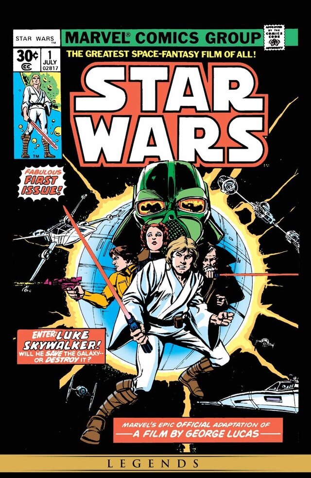 Star Wars #1 Comic Cover CX