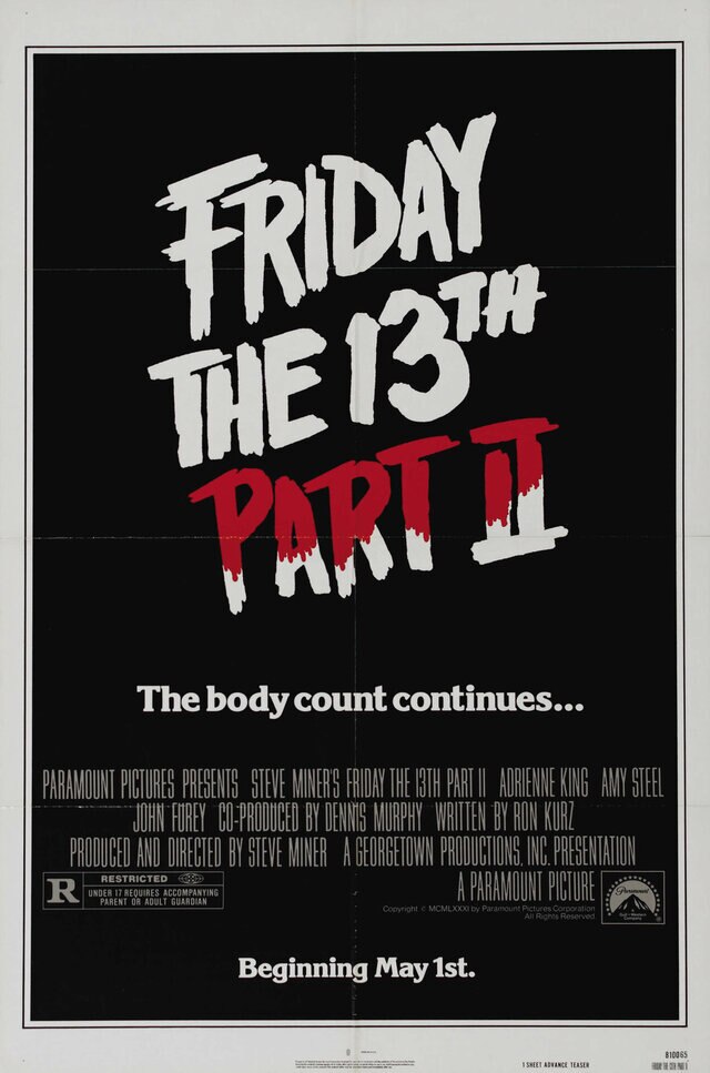 Friday the 13th Part II poster