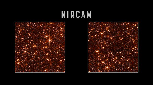 Stars tracked by Near-Infrared Camera