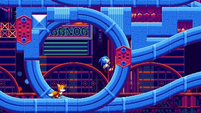 A screenshot from the game Sonic Mania by SEGA