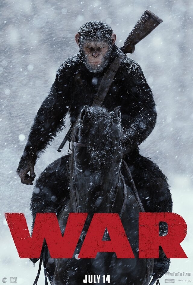 War for the Planet of the Apes (2017) Poster