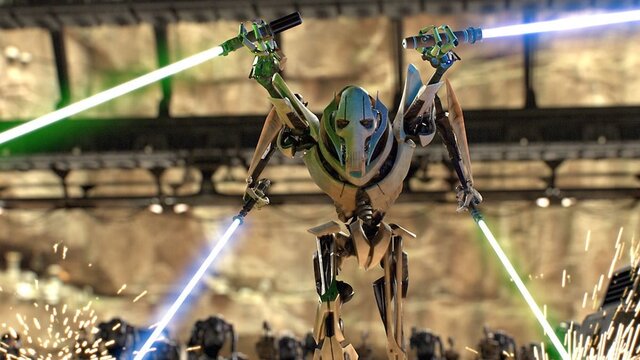 GENERAL GRIEVOUS from STAR WARS: REVENGE OF THE SITH