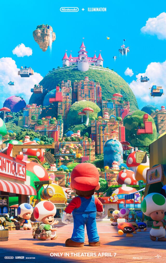 The Super Mario Bros Film Poster