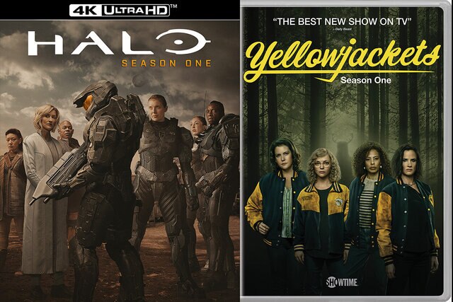 Yellowjackets Season 1 & HALO Season 1 on DVD/Blu-ray