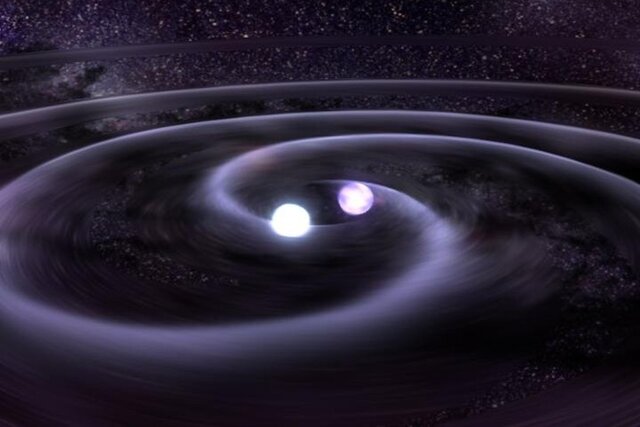 Neutron star merger and the gravitational waves it produces