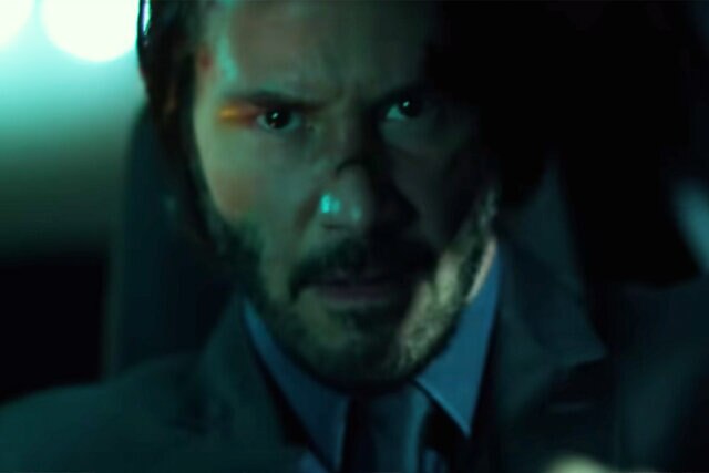 Keanu Reeves in the trailer for John Wick (2014)